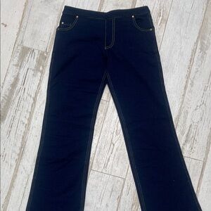 NWT Pajama Jeans Boot Cut Pants with Contrasting Stitching